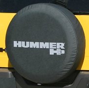 Boomerang 2005-2010 Hummer H3 Soft Tire Cover - Non-reflective - Genuine GM Licensed