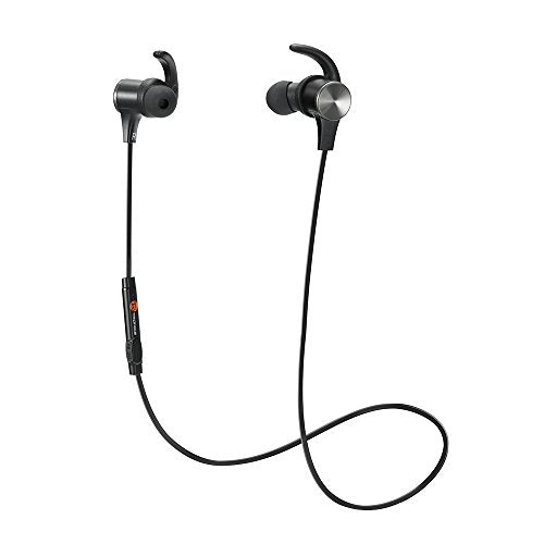 Bluetooth Earphones, TaoTronics Bluetooth 4.2 Headphones Stereo Magnetic Earbuds, Secure Fit for Sport, Gym with Built-in Mic