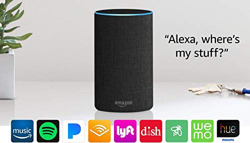 Echo (2nd Generation) - Smart speaker with Alexa - Charcoal Fabric