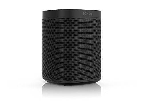 All-New Sonos One - Smart Speaker with Alexa Voice Control Built-in. Compact Size with Incredible Sound for Any Room. (Black)