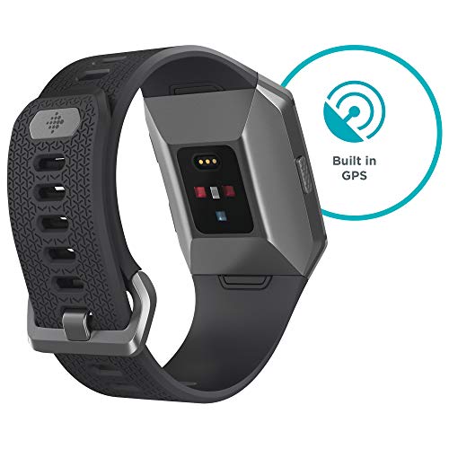 Fitbit - Ionic - Montre connectée sport : GPS intégré, + de 4 jours d’autonomie et étanche