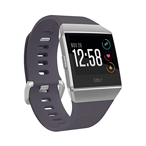 Fitbit - Ionic - Montre connectée sport : GPS intégré, + de 4 jours d’autonomie et étanche