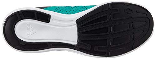 Adidas Men's Adispree M Black, Green and Silver Running Shoes - 8 UK/India (42 EU) (B79037)