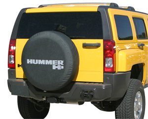 Boomerang 2005-2010 Hummer H3 Soft Tire Cover - Non-reflective - Genuine GM Licensed