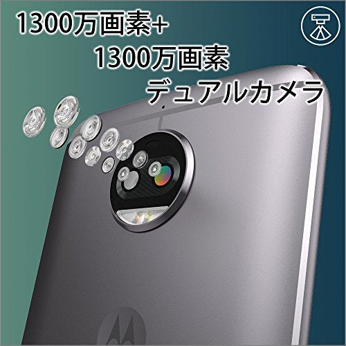 モトローラ SIM フリー スマートフォン Moto G5S Plus 4GB 32GB ルナグレー 国内正規代理店品 PA6V0074JP/A