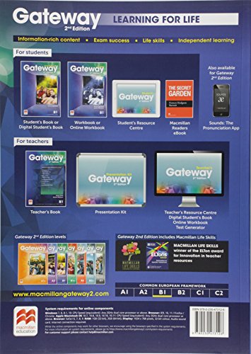 Gateway 2Nd Edition. Student's Book - Pacote com Workbook-B1
