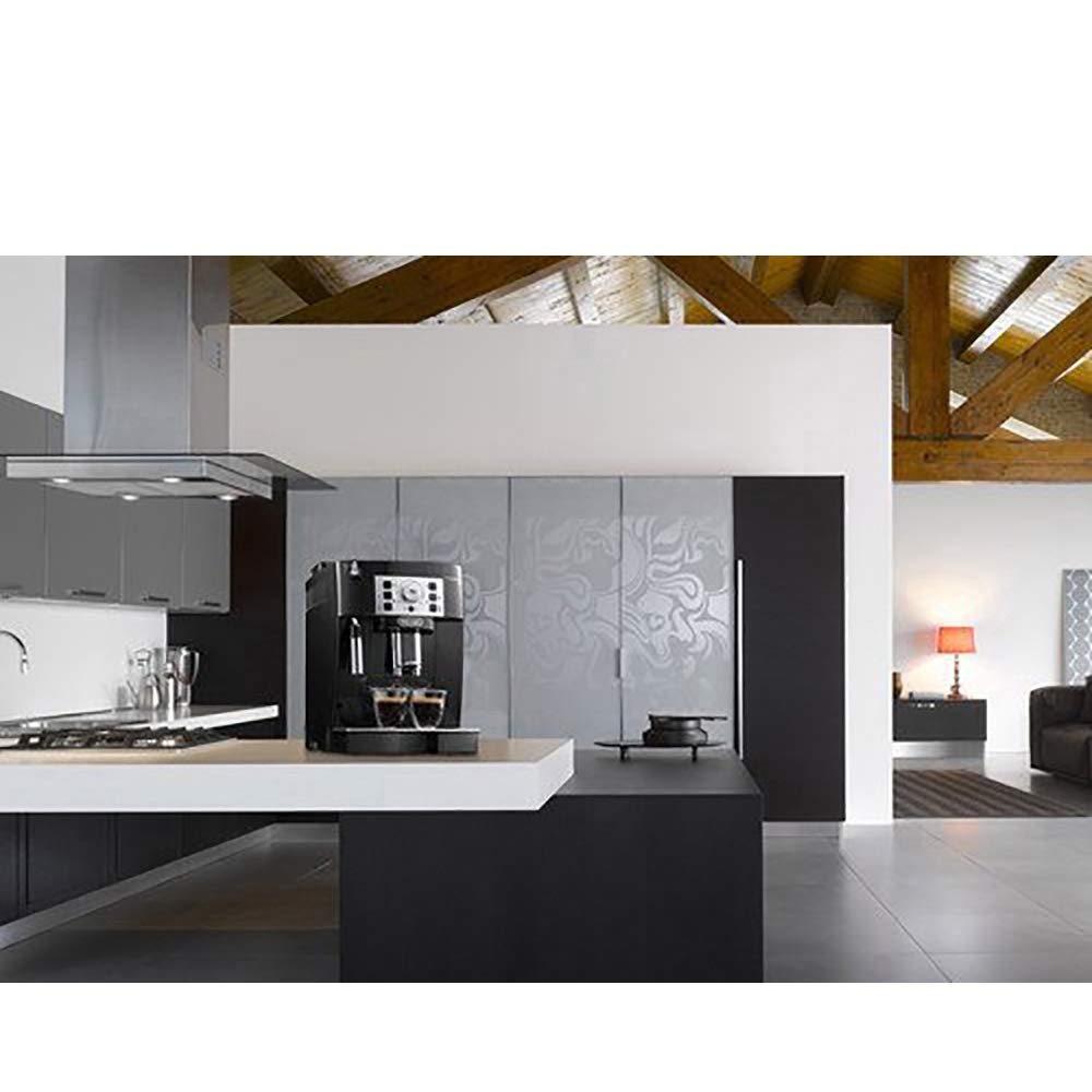 DeLonghi Magnifica S ECAM 22.110.B Kaffeevollautomat | Direktwahltasten und Drehregler | Milchaufschäumdüse | leises Kegelmahlwerk 13 Stufen | Herausnehmbare Brühgruppe | 2-Tassen-Funktion | schwarz