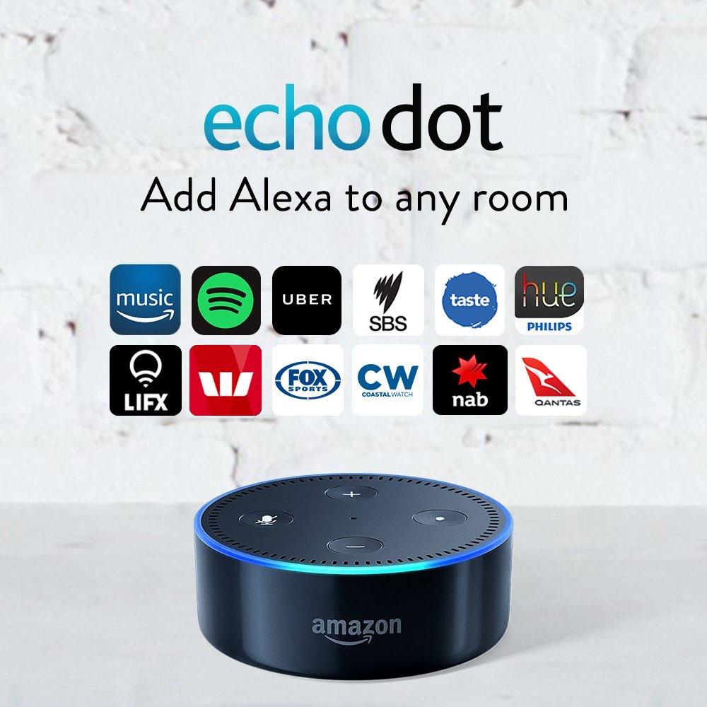 Amazon Echo Dot (2nd Generation), Black