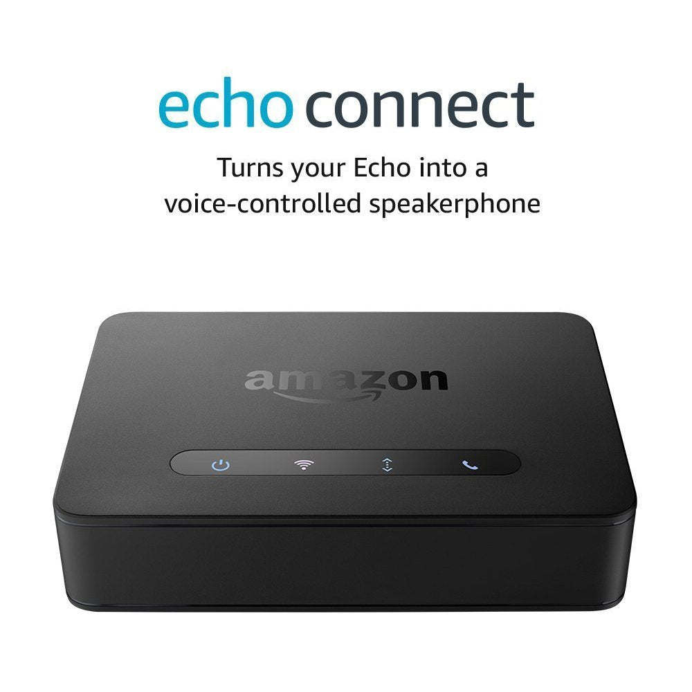 Echo Connect – requires compatible Alexa-enabled device and home phone service