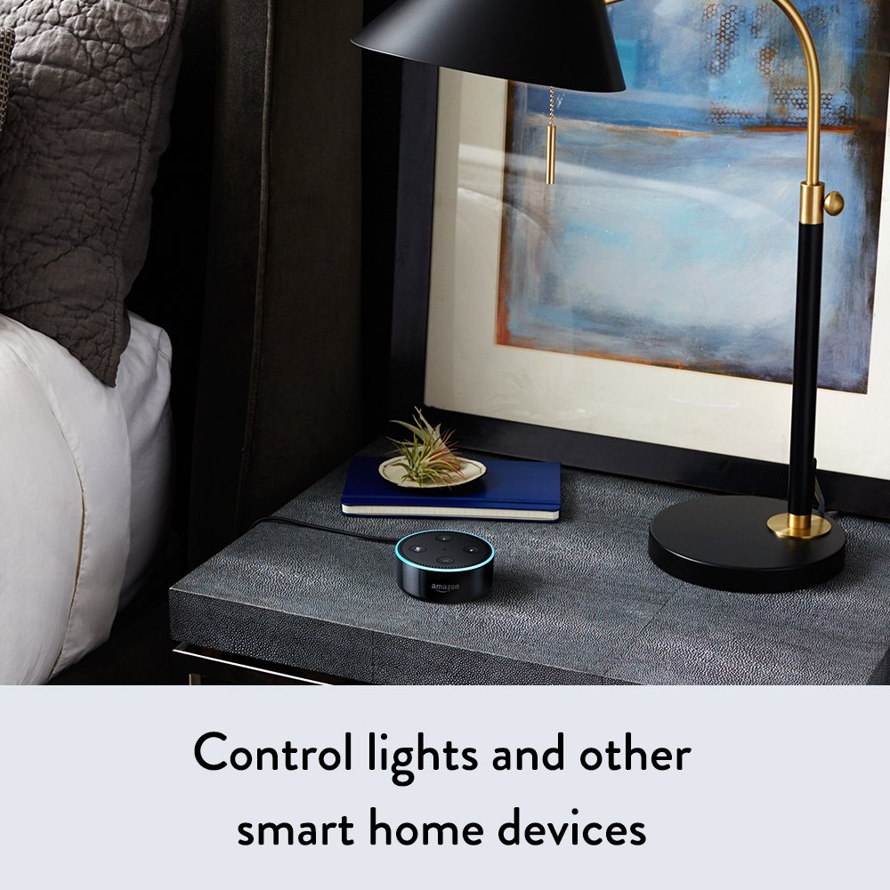 Amazon Echo Dot (2nd Generation) – Smart Speaker with Alexa – Black