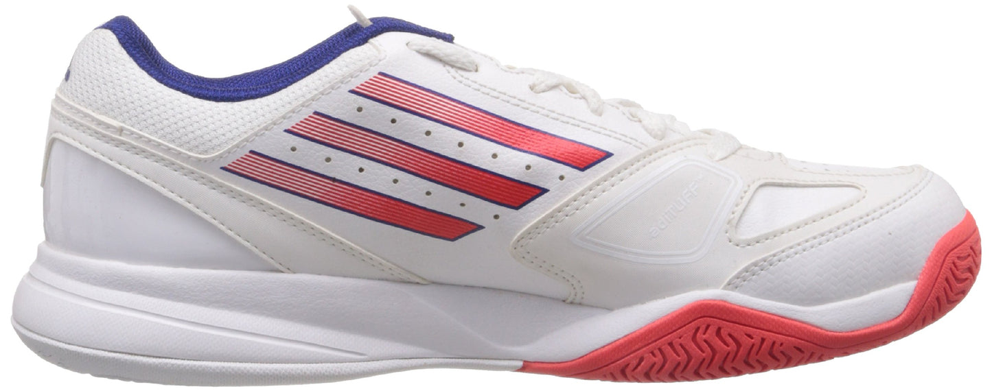 Adidas Men's Galaxy Elite II White and Red Tennis Shoes - 9 UK