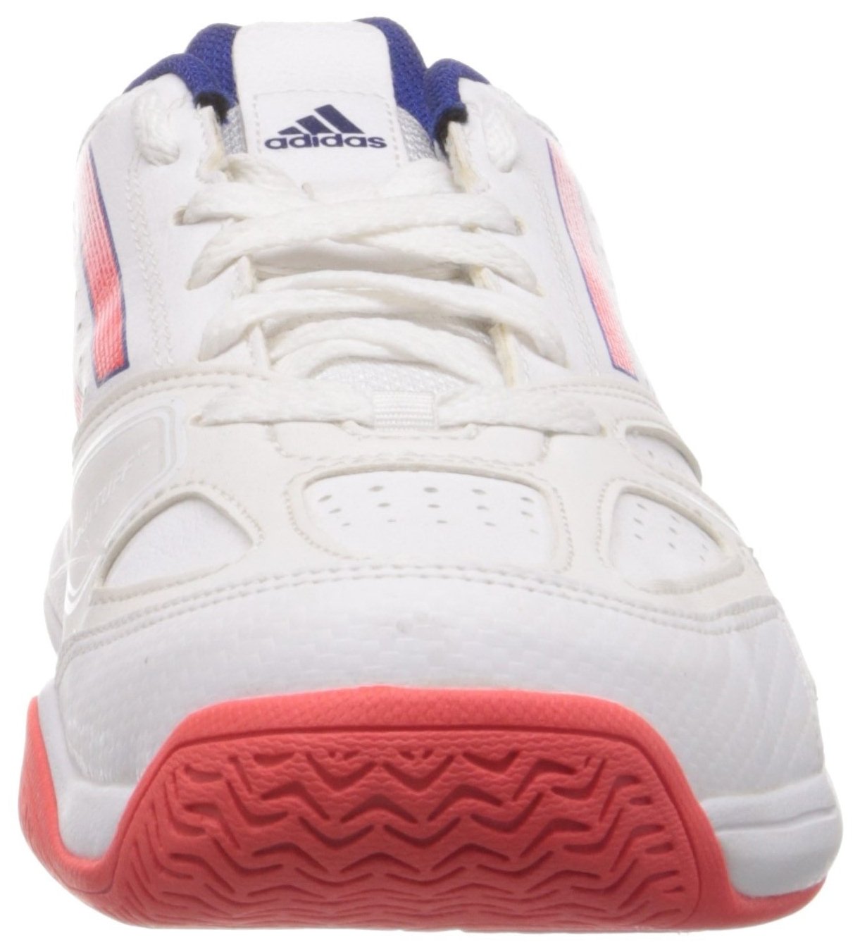 Adidas Men's Galaxy Elite II White and Red Tennis Shoes - 9 UK