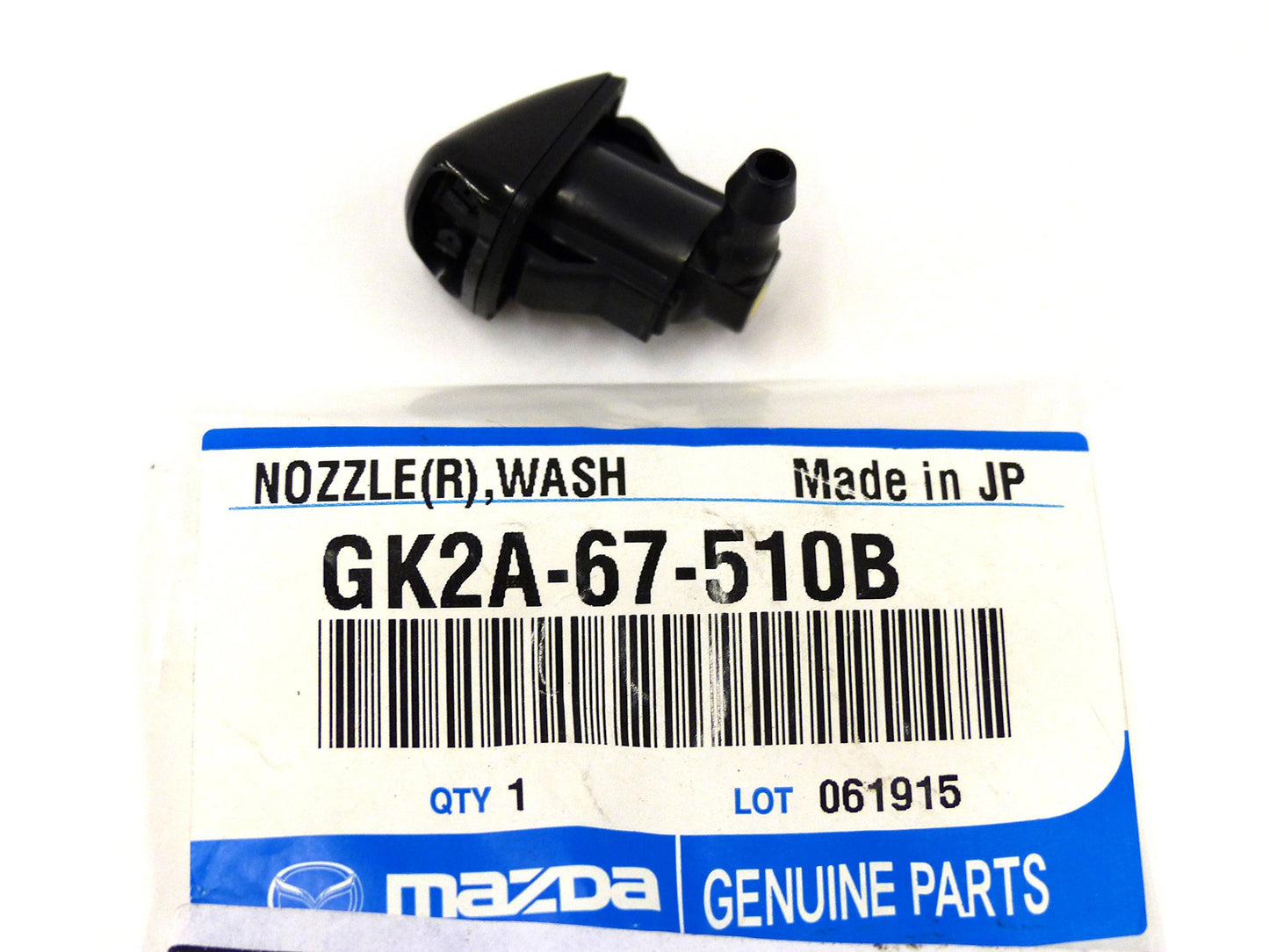 2003-2008 Mazda6 Front Right Hand Windshield Washer Spray Nozzle Genuine OEM NEW GK2A-67-510B