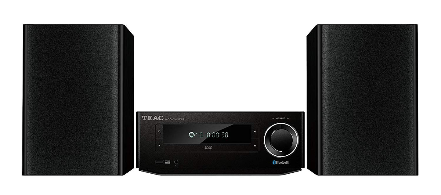 DVD Micro System with Wireless Audio Streaming to Smart Devices MCDV66BTF Connecting via Bluetooth is a snap Hook this feature-packed Hi-Fi system up with your TV to complete your multimedia entertainment setup. Connect wirelessly to play audio from your