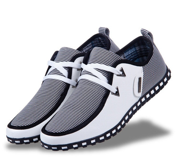 Men's Summer Fashion Casual Canvas Sneaker Shoes Ultralight Flattie Breathable Shoes