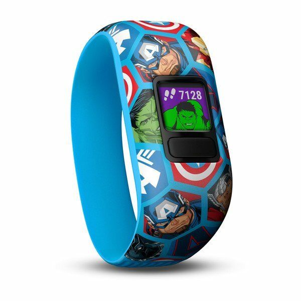 Garmin vivofit jr 2 Kids Activity Tracker Stretchy Avengers Band 010-01909-22 753759187064 | eBay
