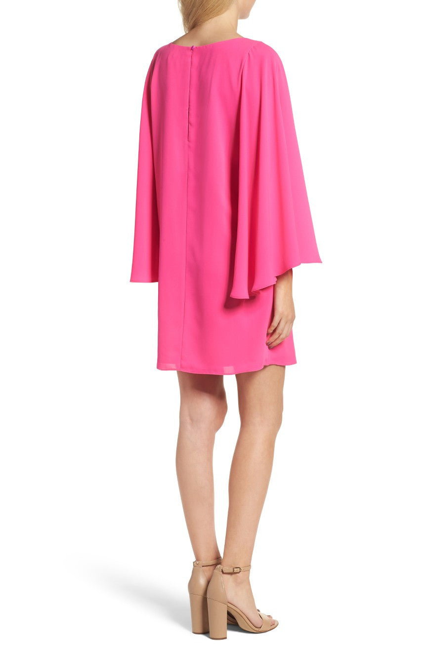 Butterfly Sleeve Shift Dress