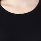 Broadstar Women's Long Plain 3/4 Sleeves Trendy T-Shirt