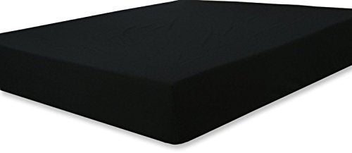 Utopia Bedding Fitted Sheet (Full - Black) - Deep Pocket Brushed Velvety Microfiber, Breathable, Extra Soft and Comfortable - Wrinkle, Fade, Stain and Abrasion Resistant