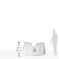 Mazda Genuine (0000-8M-L40) Windshield Sunscreen