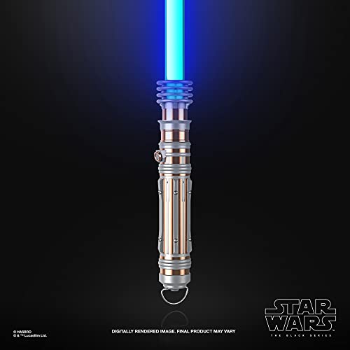 STAR WARS The Black Series Leia Organa Force FX Elite Lightsaber with Advanced LED and Sound Effects, Adult Collectible Roleplay Item, (F3904)