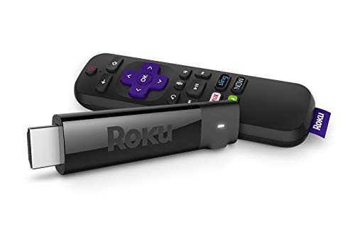 Roku Streaming Stick+ | HD/4K/HDR Streaming Device with Long-range Wireless and Voice Remote with TV Power and Volume