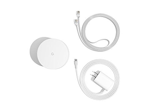 Google WiFi system, 3-Pack - Router replacement for whole home coverage (NLS-1304-25)