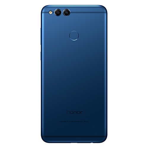 Honor 7X  - 18:9 screen ratio, 5.93" full-view display. Dual-lens camera. Unlocked Smartphone,  Blue (US Warranty)