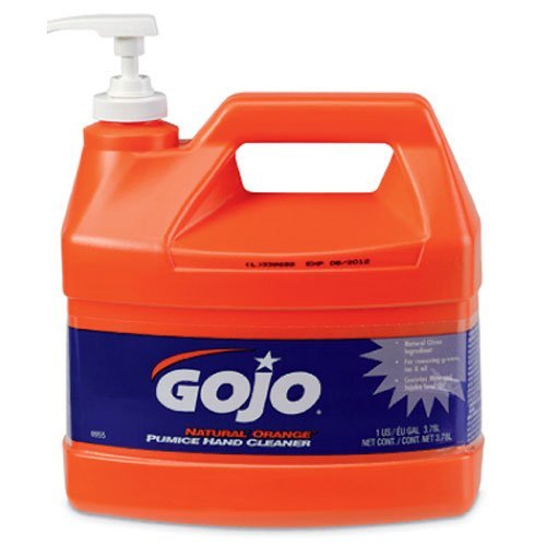 Gojo 0955 Natural Orange Pumice Hand Cleaner - 1 Gallon