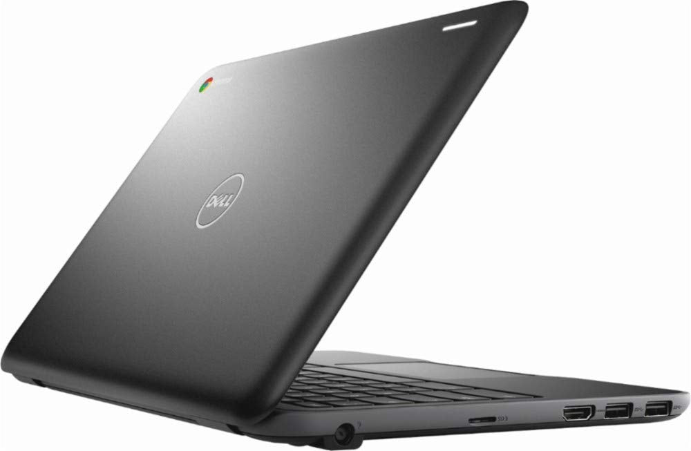 2018 Flagship Dell Inspiron 11.6" HD Chromebook, Intel Dual-Core Celeron N3060 up to 2.48GHz, 4GB RAM 16GB SSD HDMI USB Bluetooth 802.11ac HD Webcam Chrome OS