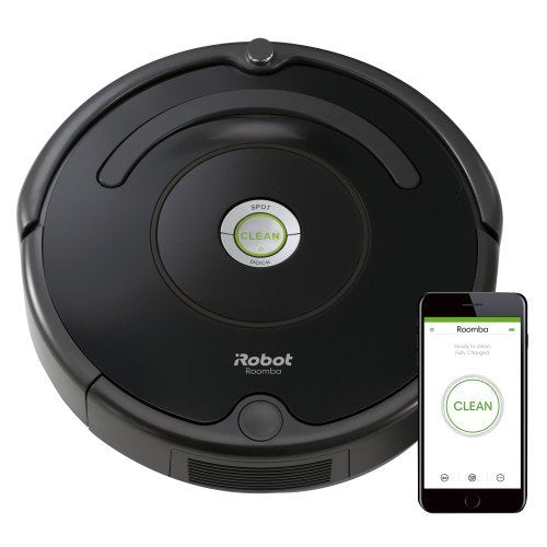 iRobot Roomba 675 Robot Vacuum-Wi-Fi Connectivity, Works with Alexa, Good for Pet Hair, Carpets, Hard Floors, Self-Charging