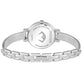 SWISSTONE JEWELS068-PNKSLV Silver Plated Bracelet Wrist Watch for Women