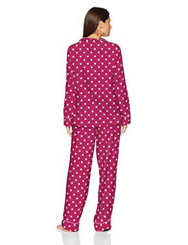 Mae Women's Sleepwear Cozy Flannel Notch Collar Pajama Set