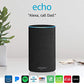 Echo (2nd Generation) - Smart speaker with Alexa - Charcoal Fabric