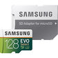 Samsung 128GB 100MB/s (U3) MicroSD EVO Select Memory Card with Adapter (MB-ME128GA/AM)