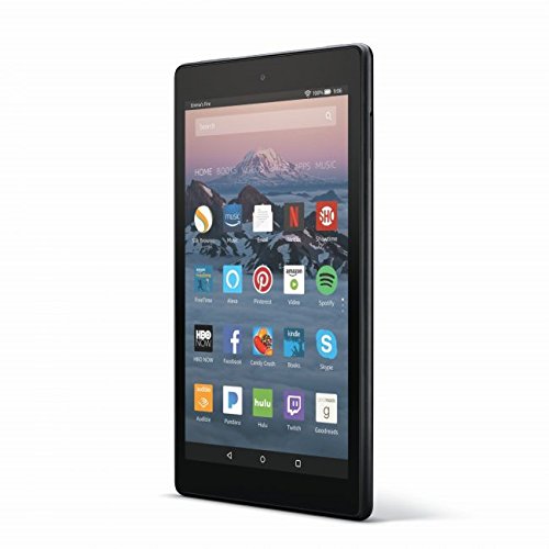 Fire HD 8 Tablet with Alexa, 8" HD Display, 16 GB, Black - with Special Offers