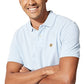 Fahrenheit Men's Regular Fit Solid Pique Polo T-Shirt (Water Drop, L)