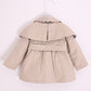 MNLYBABY Kids Baby Girl Spring Autumn Trench Coat Fashion Wind Proof Jacket