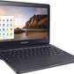 Samsung Chromebook 3, 11.6in, 4GB RAM, 16GB eMMC, Chromebook (XE500C13-K04US) (Renewed)