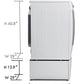 Kenmore Elite 51042 29" Wide Laundry Pedestal with Storage Drawer in White, includes delivery and hookup (Available in select cities only)
