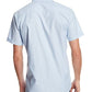 Lee Uniforms Men's Short Sleeve Oxford Shirt, Light Blue, X-Large