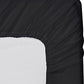 Utopia Bedding Fitted Sheet (Full - Black) - Deep Pocket Brushed Velvety Microfiber, Breathable, Extra Soft and Comfortable - Wrinkle, Fade, Stain and Abrasion Resistant