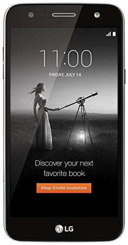 LG X charge - 16 GB – Unlocked (AT&T/Sprint/T-Mobile) - Titanium - Prime Exclusive - with Lockscreen Offers & Ads