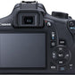 Canon EOS 1300D Kit Fotocamera Reflex Digitale da 18 Megapixel con Obiettivo EF-S IS II 18-55 mm, Wi-Fi, NFC, Versione EU, Nero/Antracite