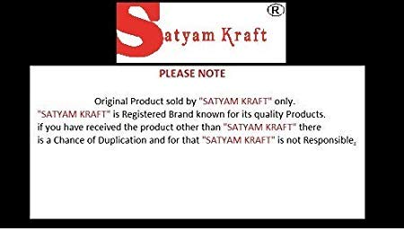 Satyam Kraft Men's Black Pu Leather Belt (42)