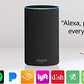 Echo (2nd Generation) - Smart speaker with Alexa - Charcoal Fabric