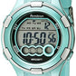 Armitron Sport Women's 45/7053LTG Digital Light Green Resin Strap Watch
