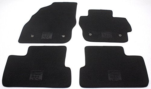 MAZDASPEED 3 2010-2012 NEW OEM SET OF FOUR FLOOR MATS SILVER STITCHING