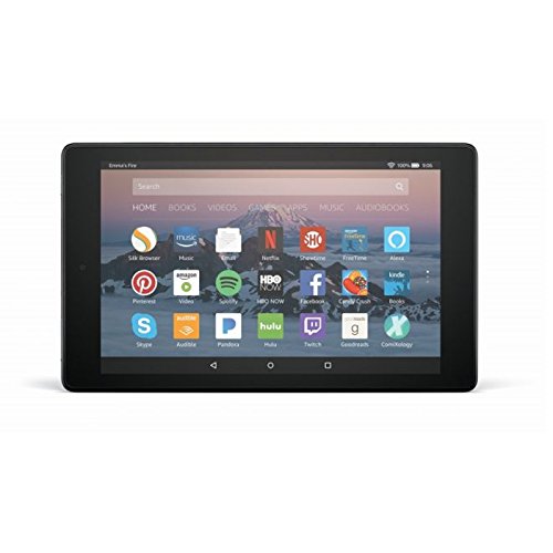 Fire HD 8 Tablet with Alexa, 8" HD Display, 16 GB, Black - with Special Offers
