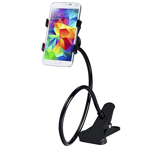 Hysagtek lungo braccio Bed desktop supporto da auto per cellulare iPhone 6s/5S/5/, navigatore GPS